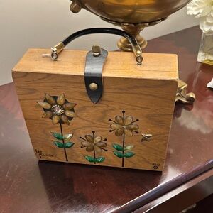 Vintage Enid Collins les fleurs  Floral Handbag